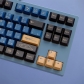 GMK Blue Samurai 104+25 PBT Dye-subbed Keycaps Set Cherry Profile for MX Switches Mechanical Gaming Keyboard